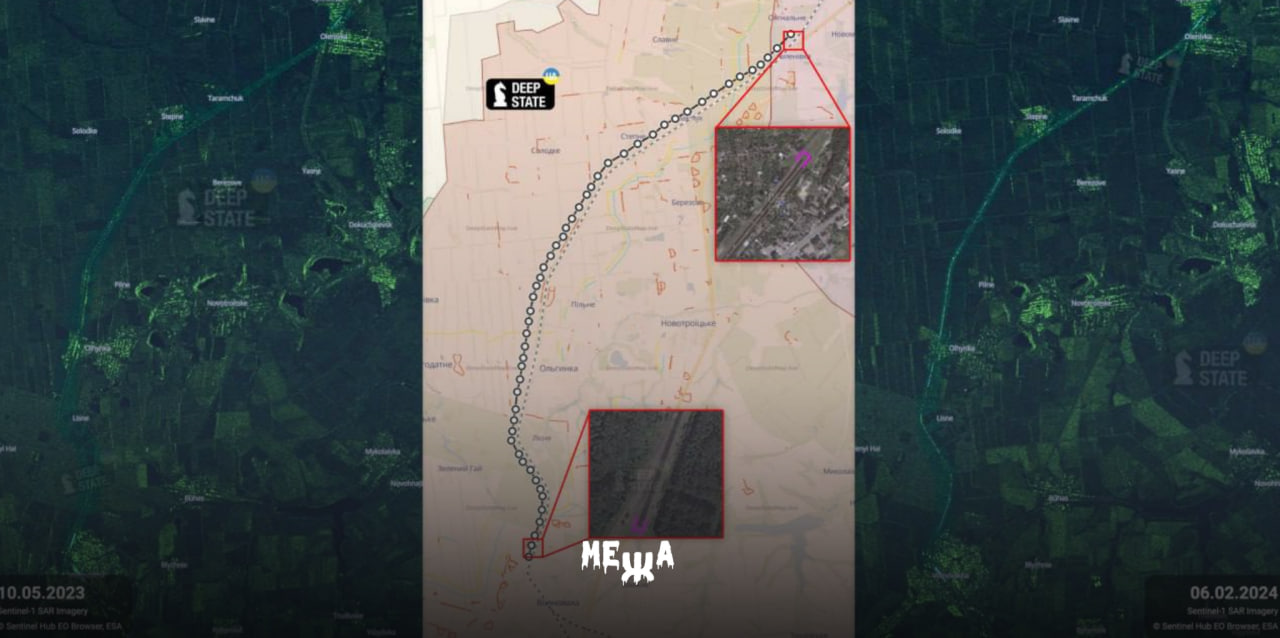Росіяни на окупованій Донеччині зібрали 30-кілометровий “цар-потяг”