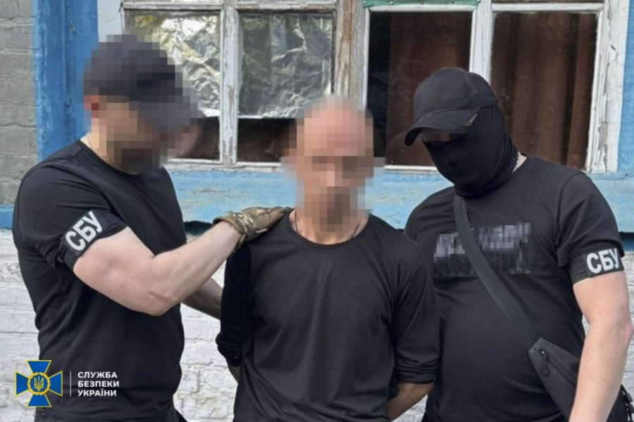 СБУ повідомила, що затримала рецидивіста з Харкова, який шпигував для РФ за лініями оборони Харкова